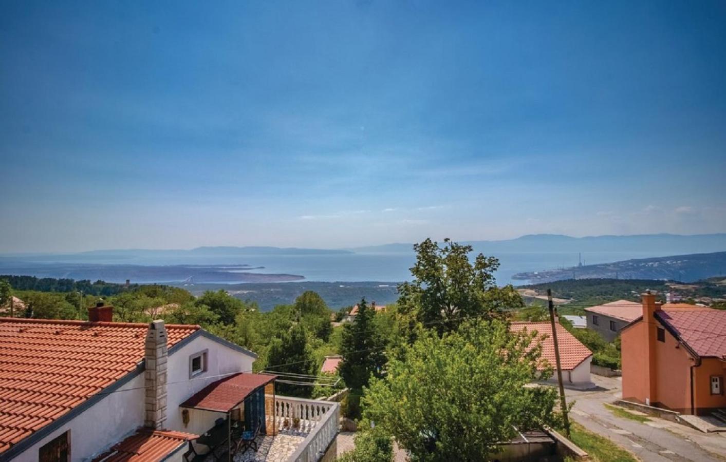 Apartment Jasna With Breathtaking Sea View, Terrace And Free Parking Hreljin Exteriér fotografie