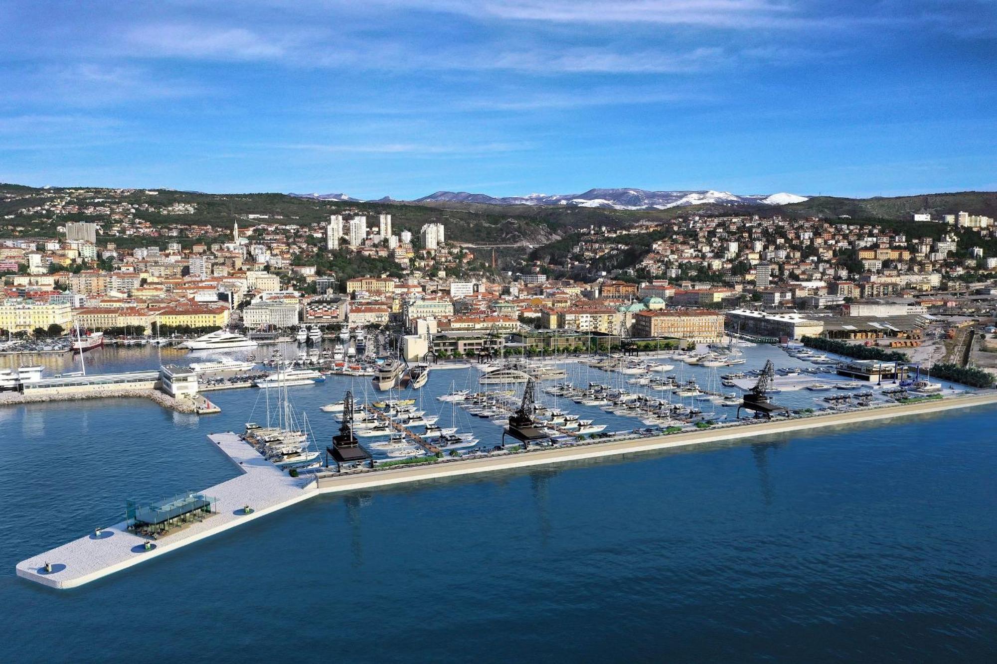 Apartment Jasna With Breathtaking Sea View, Terrace And Free Parking Hreljin Exteriér fotografie