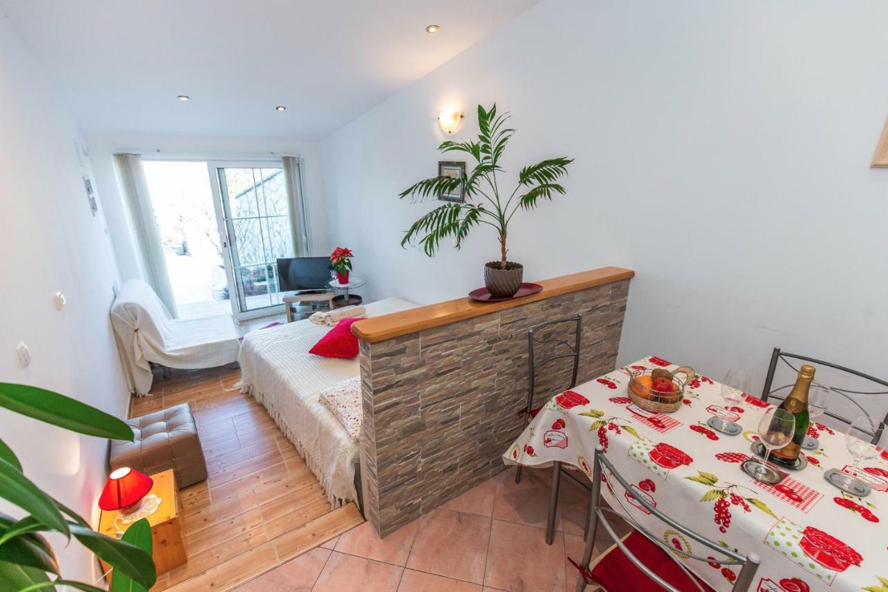 Apartment Jasna With Breathtaking Sea View, Terrace And Free Parking Hreljin Exteriér fotografie