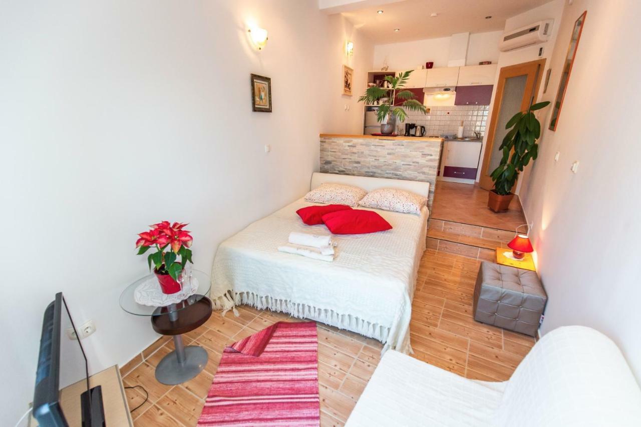 Apartment Jasna With Breathtaking Sea View, Terrace And Free Parking Hreljin Exteriér fotografie